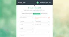 Desktop Screenshot of euvan.com
